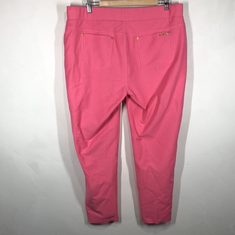 MICHAEL Michael Kors Vibrant Pink Cropped Pants - Picture 5 of 10